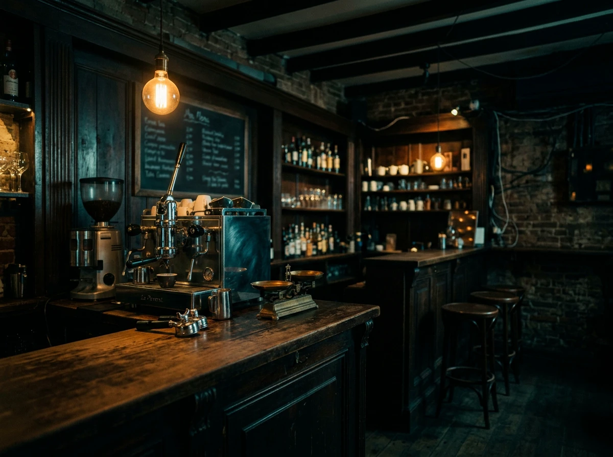 The interior of Just Espresso